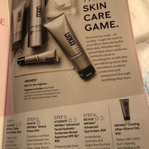 Mens skincare set MaryKay